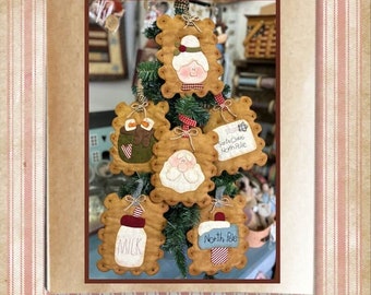 Christmas magic cookie PDF sewing pattern in Italian and Spanish