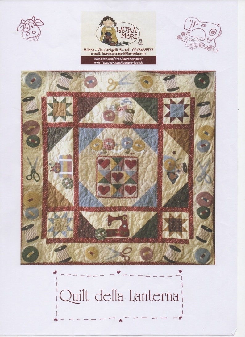 Quilt della lanterna italiano e spagnolo