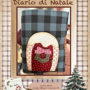 Christmas diary Italian and Spanish PDF sewing pattern