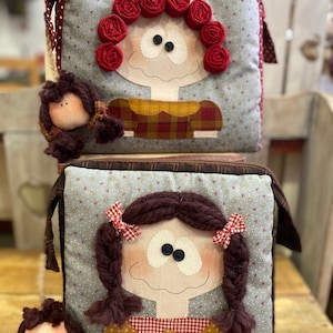 Patchwork Friends PDF sewing pattern in Italian and Spanish