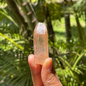 Rare Tangerine Lemurian Quartz, Minas Gerais, Brazil