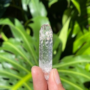 Rare Pyrite Included Lemurian from Diamantina, Brazil