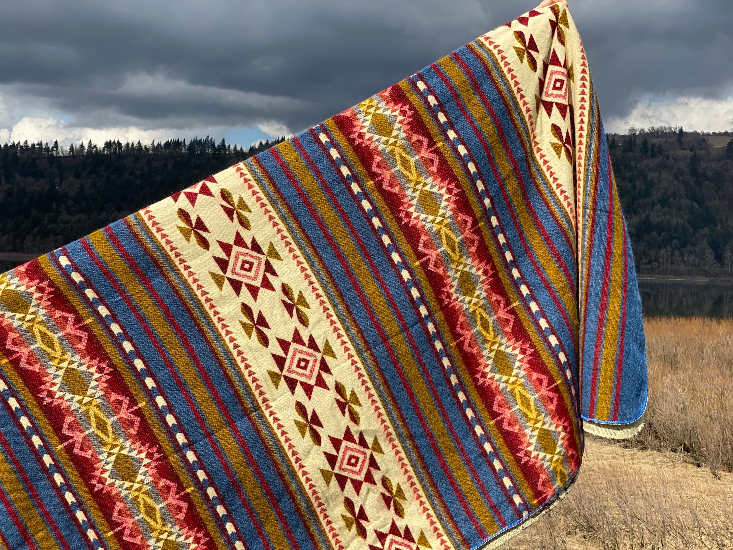 Alpaca Wool Blanket Christmas Gift Idea Throw Blanket Etsy