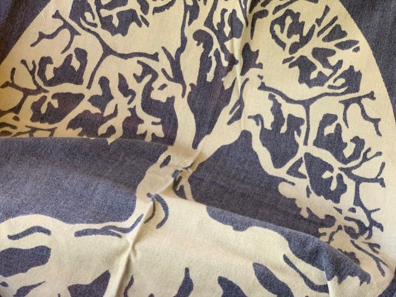 Tree of Life Queen Native Blanket Ecuador Alpaca Wool Blanket Picnic Blanket Andean blanket Throw Blanket Christmas Gift Idea