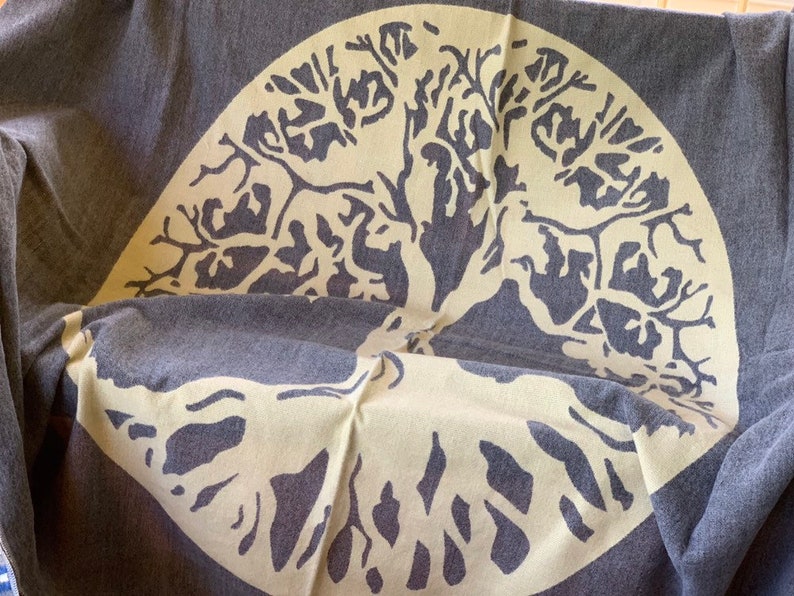 Tree of Life Queen Native Blanket Ecuador Alpaca Wool Blanket Picnic Blanket Andean blanket Throw Blanket Christmas Gift Idea