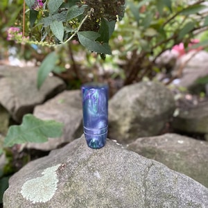 Purple and Teal Resin Shift Knob Universal