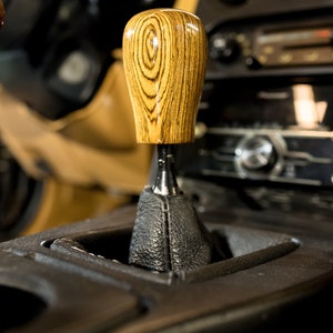 Zebra Wood Shift Knob Universal