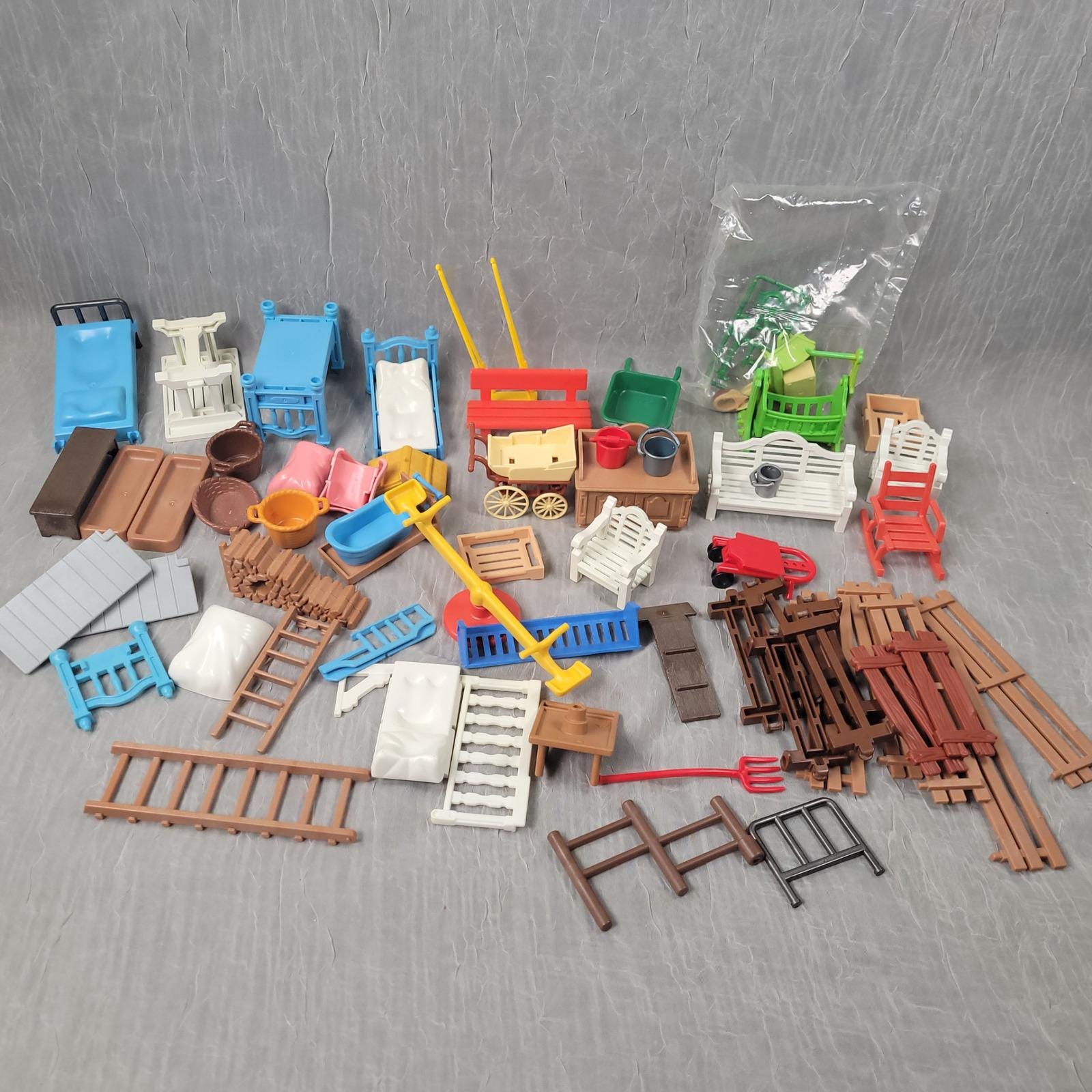 Vintage Playmobil Farm Set - Etsy