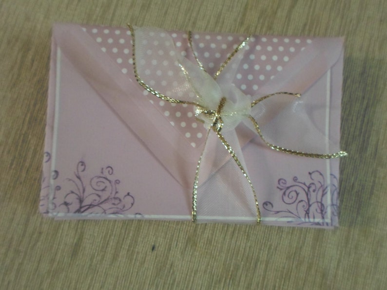 10 Thank You Notes with Envelopes Note Sheet 6.5 x 5