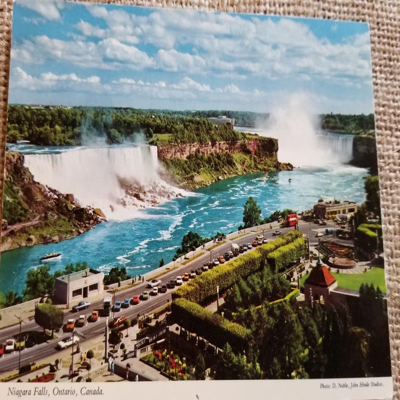 Niagara Falls Deux cartes postales Ontario Canada Royal Etsy