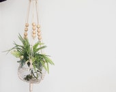 Natürliche Makramee Pflanzen, Kleiderbügel, Pflanze Aufhänger, Topflappen Pflanze, Pflanze hängenden Korb, Seil Topf Übertopf, indoor Pflanzer, Terrarium-Halter