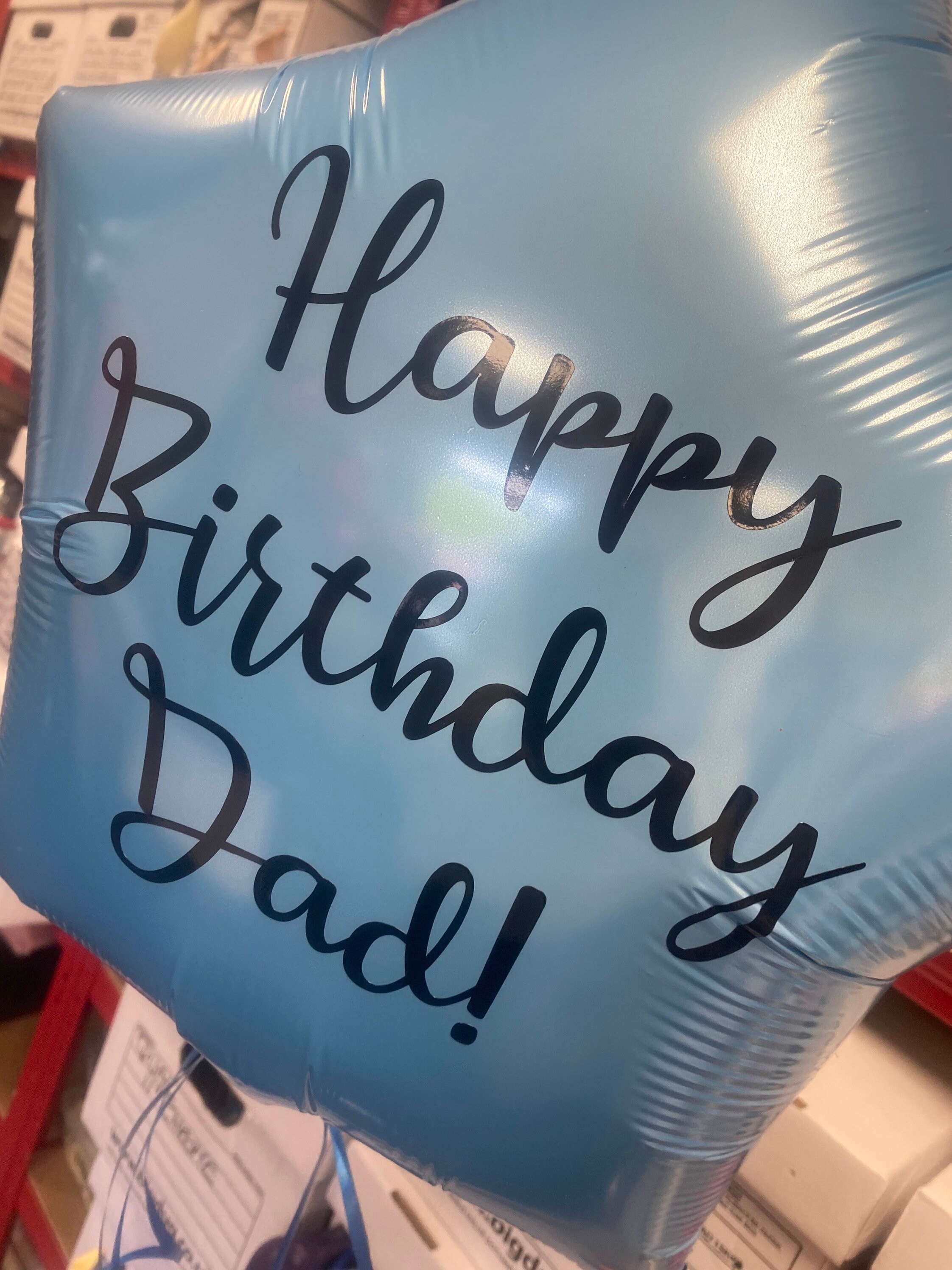 thumbnail interactive-video image 1 of Personalised Helium Foil Balloon – Delivered In A Box! Choose Round, Star, Or Heart 1 of 2