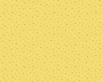 Civil War Reproduction Bristle Creek by 12 Yard R22 7896-0111 Farmhouse Red Yellow Floral Buds by Paula Barnes for Marcus 100/% Cotton