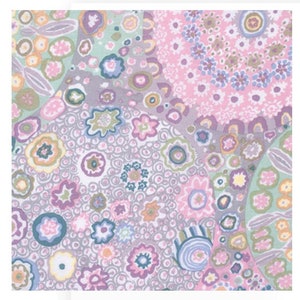 Kaffe Fassett fabric Classics Millefiore GP92 Grey abstract Sewing Quilting 100% Cotton fabric freespirit by the yard