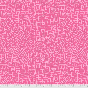 Kaffe Fassett fabric Brandon Mabley Amaze BM78 Pink Sewing Quilting fabric freespirit 100% Cotton fabric by the yard