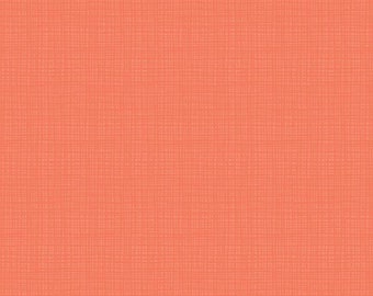 Riley Blake fabric Texture fabric C610 Coral crosshatch shades tonal blender sewing quilting 100% cotton fabric by yard