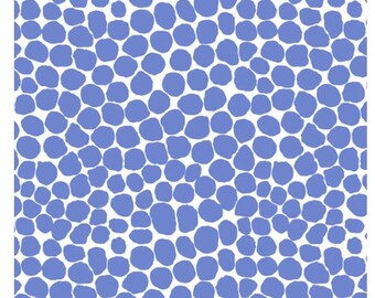 Jumble fabric Brandon Mably Kaffe Fassett BM53 Cobalt 100% cotton sew quilting by the yard