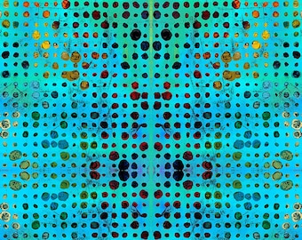 Sue Penn fabric Radiant Grove SM Glow SP130 Light Blue 100% Cotton Sewing Quilting Freespirit by the yard
