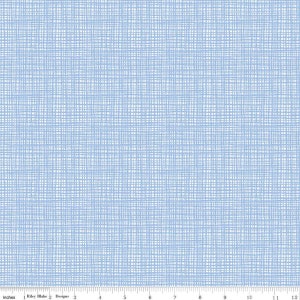 Riley Blake fabric Texture fabric C610 Sky blue crosshatch shades tonal blender sewing quilting 100% cotton fabric by yard