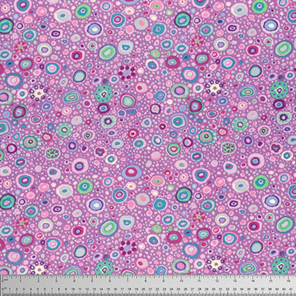 Kaffe Fassett fabric Classics Roman Glass GP01 Lavender purple pink aqua blue turquoise green 100% Cotton Sew Quilt by the yard