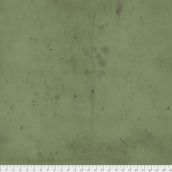 Tim Holtz fabric Provisions TH115 Moss blender Freespirit Sewing Quilting 100% Cotton fabric by yard