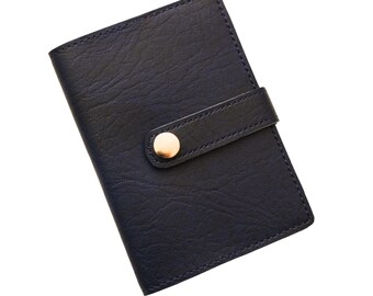 Faux Leather Notebook Cover, Refillable Journal Sleeve, Reusable Sustainable Writing Gift