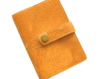 Ruler Notebook Cover, Refillable Journal Sleeve, Reusable Sustainable Writing Gift