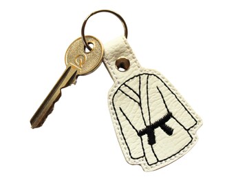 Karate Judo Key Fob, Martial Arts Gift