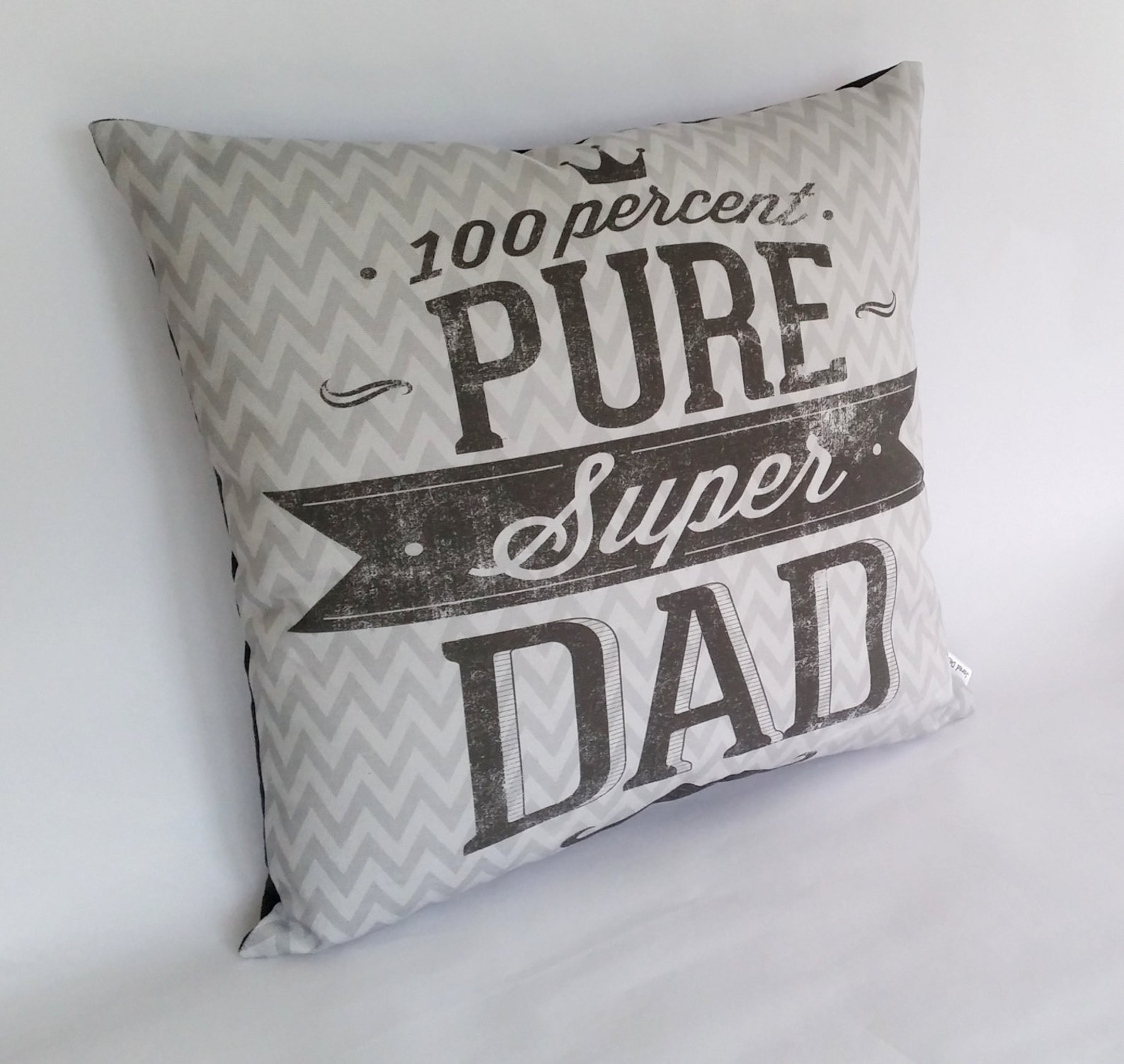 Dad Cushion Cover Father's Day Cushion Super Dad Gifts Etsy UK