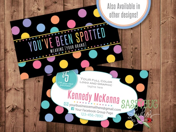 Youve Been Spotted Cards With Optional 5 Dollar Off Etsy