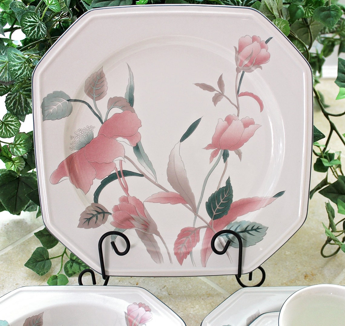 Vintage Mikasa Continental Silk Flowers F3003 40Piece Etsy