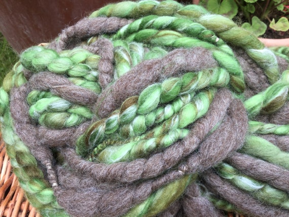 arts crafts Plant yarn Handspun organic cactus yarn weaving yarn 5 yard mini