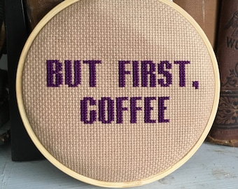 Coffee Cross-Stitch