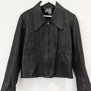 Very Rare Vintage 70s Grand Prix Leathers Lightning Type