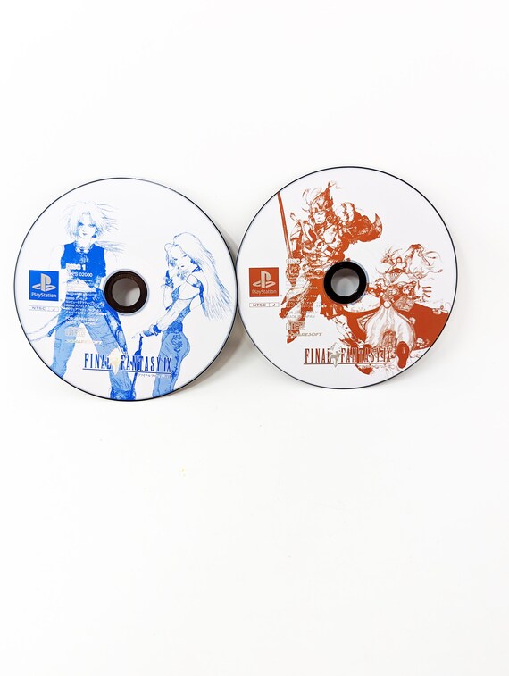 Japanese Version Final Fantasy 9 Sony Playstation Discs 1 Japanese Version Final Fantasy 9 Sony Playstation Discs 1