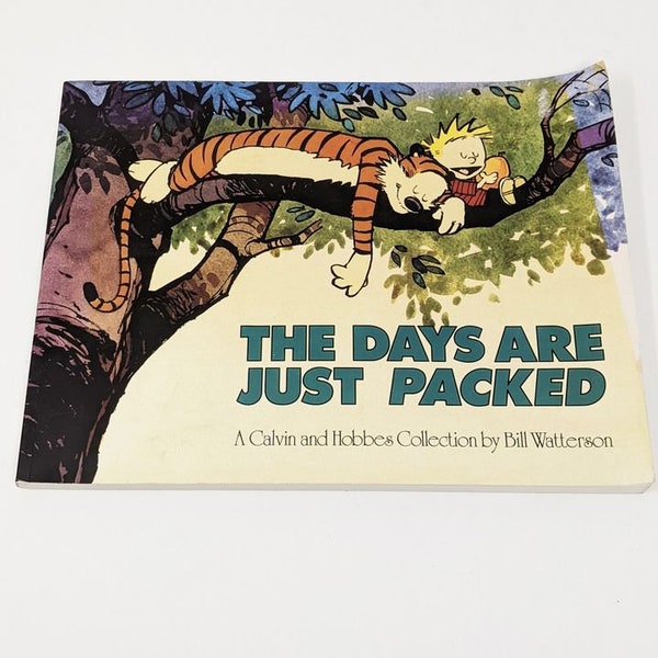 Calvin and Hobbes Calendar Etsy