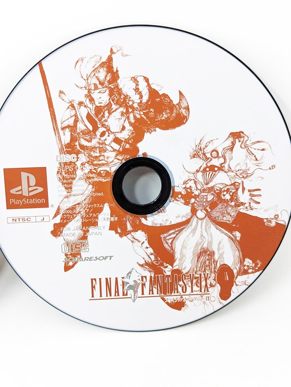 Japanese Version Final Fantasy 9 Sony Playstation Discs 1 Japanese Version Final Fantasy 9 Sony Playstation Discs 1