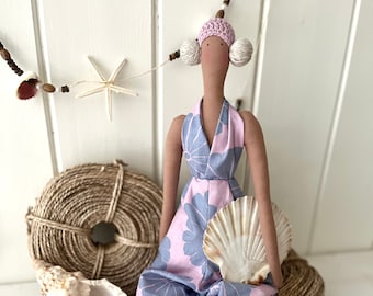 Muñeca decorativa "Summer Vibes"