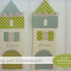 Instructions &quot;Stoffhaus Ritterburg&quot; wall decoration Language German