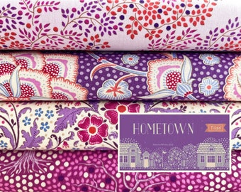 Tilda fabric package "Hometown plum"