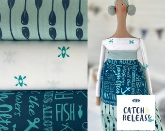 Art Gallery-Stoffpaket " Catch & Release"