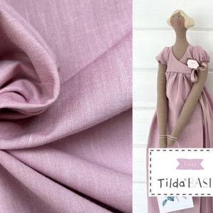 Tilda fabric "Chambray Blush"