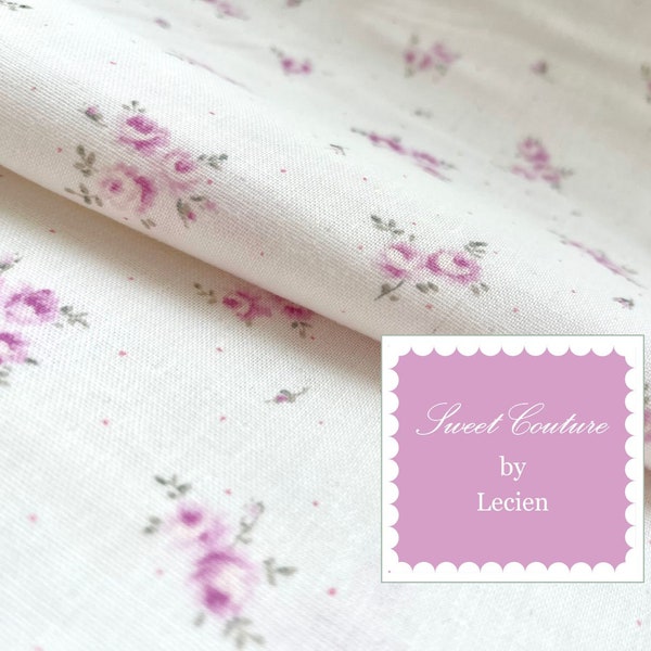 Lecien Stoff  "Sweet Couture lilac"