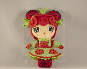 Doll / Ladybug / Kawaii / Unique piece