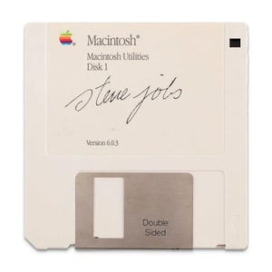 Steve jobs autograph - Etsy 日本