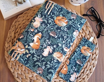 Housse De Livre Avec Fermeture éclair, Pochette De Protection De Livre De Voyage Pour Livres De Poche Et Livres à Couverture Rigide, Sac De Transport Avec Poche Avant Et Poignée Pour Les Amateurs De