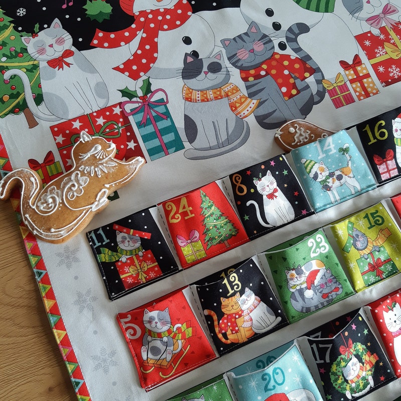 Cat Advent Calendar Etsy