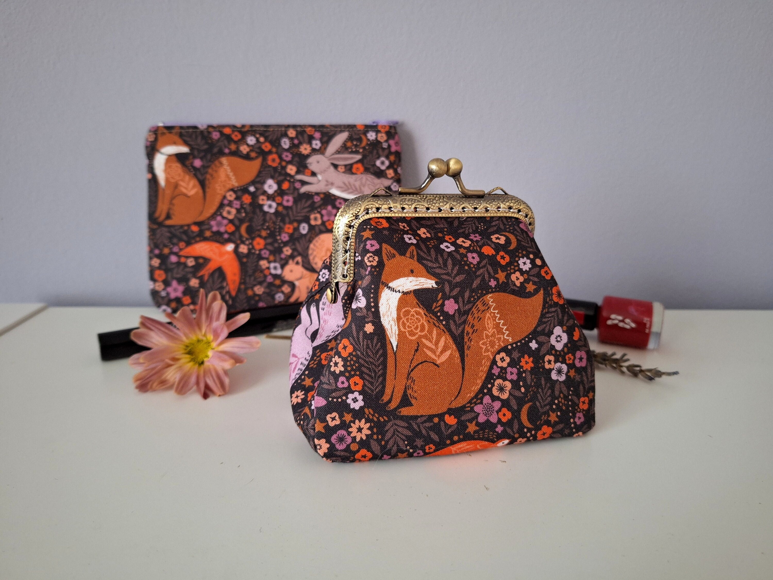 Porte Monnaie Billets Viennois - with coin pouch – Vintage Boho Bags