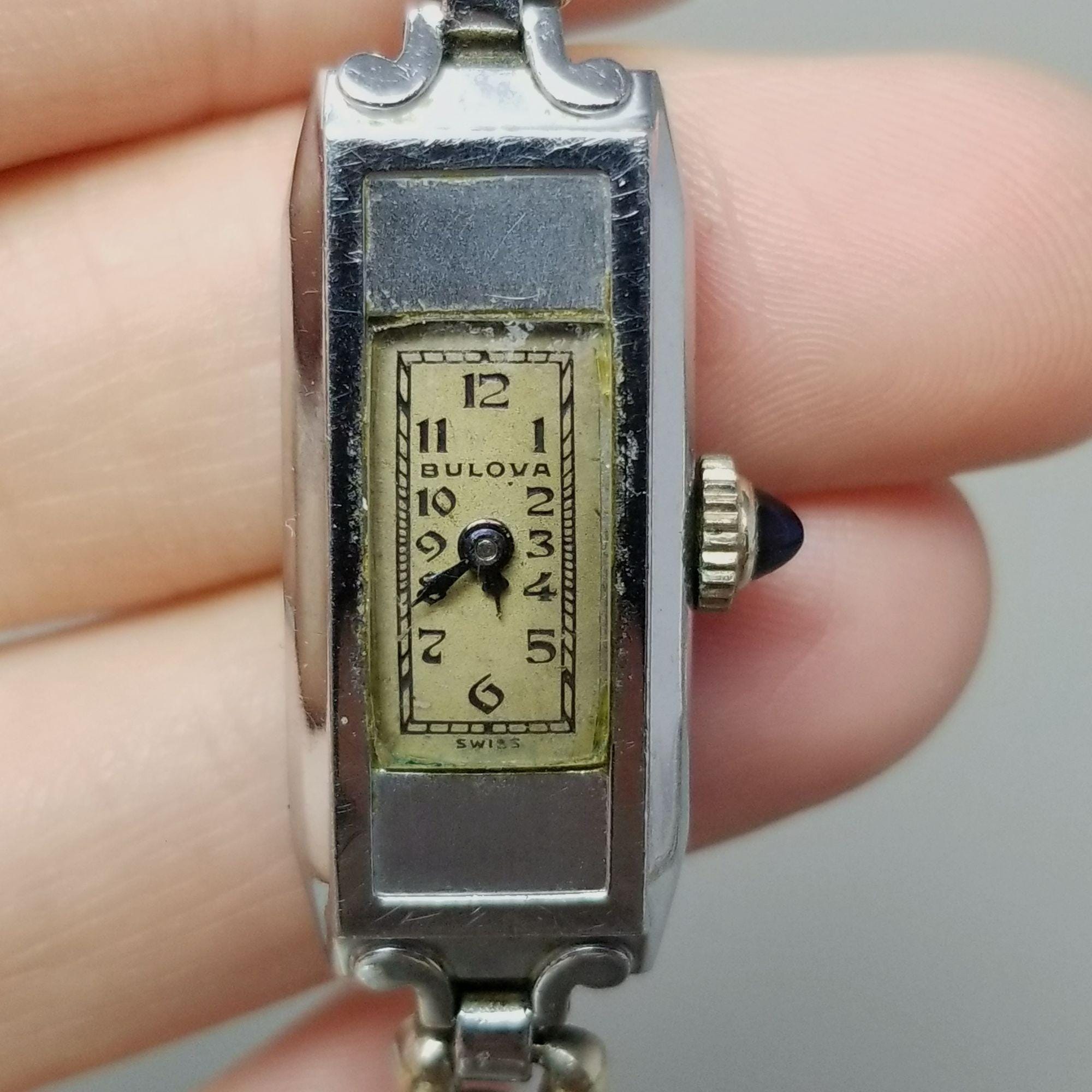 Vintage 1967 Bulova M7 Womens Cocktail Watch 10K Rolled Gold Plate 6\