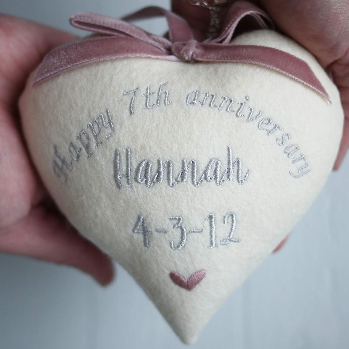 Wool anniversary giftswool gift for anniversarypersonalised Etsy